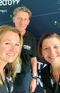 The Scarecrow and Robin Radar team attending World Birdstrike Conference