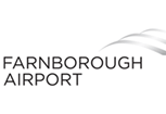 Farnborough Airport logo.